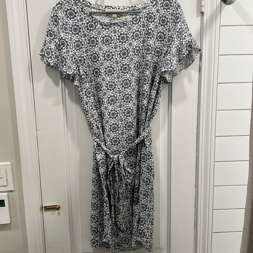 Loft Floral Pattern Dress